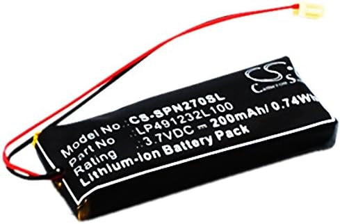 Tıngen 200 mAh pil değiştirme için PSP-N270 PSP-N270G LP491232L100 (3.7 V)
