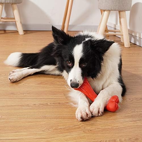 AIJIWU Köpek çiğnemek Oyuncaklar, Yıkılmaz Pet Çiğnemek Oyuncaklar Kemik Yavru Köpekler için Küçük Boy 5.9x2 .6 inç.