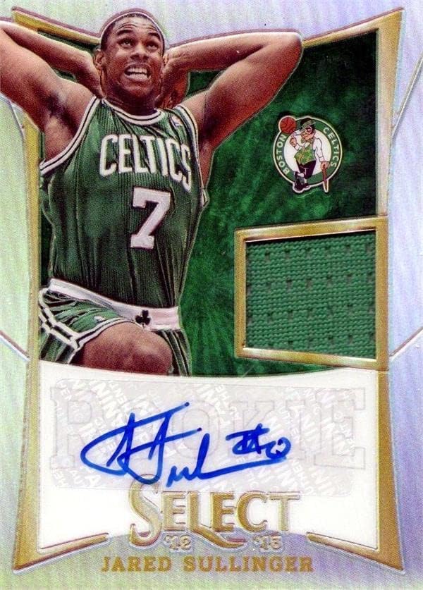 Jared Sullinger imzalı oyuncu yıpranmış forma yama basketbol kartı (Boston Celtics) 2013 Panini Select 288 LE 123/199-İmzasız