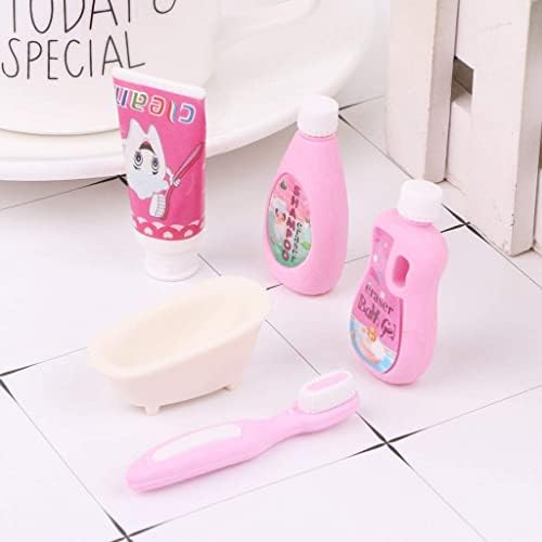 Silgi Serisi Banyo Diş Fırçası Silgi Diş Macunu Silgi Renkli ve Komik Kawaii Silgi Taşınabilir ve Kullanışlı Kullanışlı