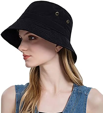 Plaj şapkası Ayarlanabilir Kova Şapka yazlık şapkalar Kadın güneş şapkası Geniş Ağızlı Katlanabilir yürüyüş şapkası