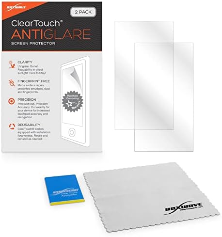 QSC TouchMıx - 8 için BoxWave Ekran Koruyucu (BoxWave tarafından Ekran Koruyucu) - ClearTouch Parlama Önleyici (2'li