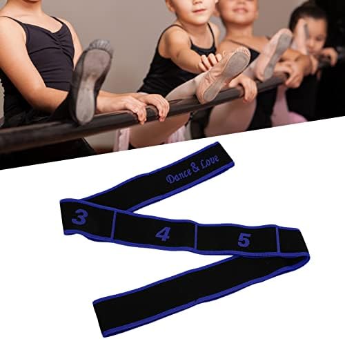 ZYHHDP Streç Bantları Egzersiz Fonksiyonu Elastik Esnek Polyester Pamuk Malzeme Kullanımı Germe Aracı Çocuk Yoga Kayışı