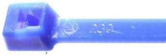 4 Naylon Kablo Bağları-Mavi / 100 Paket: AL-04-18-6-C ADVANCED CABLE TİES, INCtarafından
