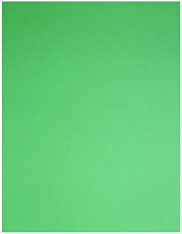 Baısunt 20 Yaprak Yeşil Kart Stoğu Kalın Boş kraft el işi kağıdı DIY Sanat Projesi için, Karalama Defteri, Kartları