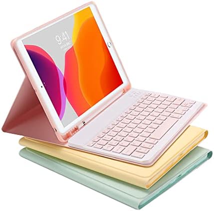 YEEHı Renkli Klavye için Galaxy Tab A7 10.4 inç 2020 (SM-T500/T505/T507) klavye Durumda Sevimli Ayrılabilir Çıkarılabilir
